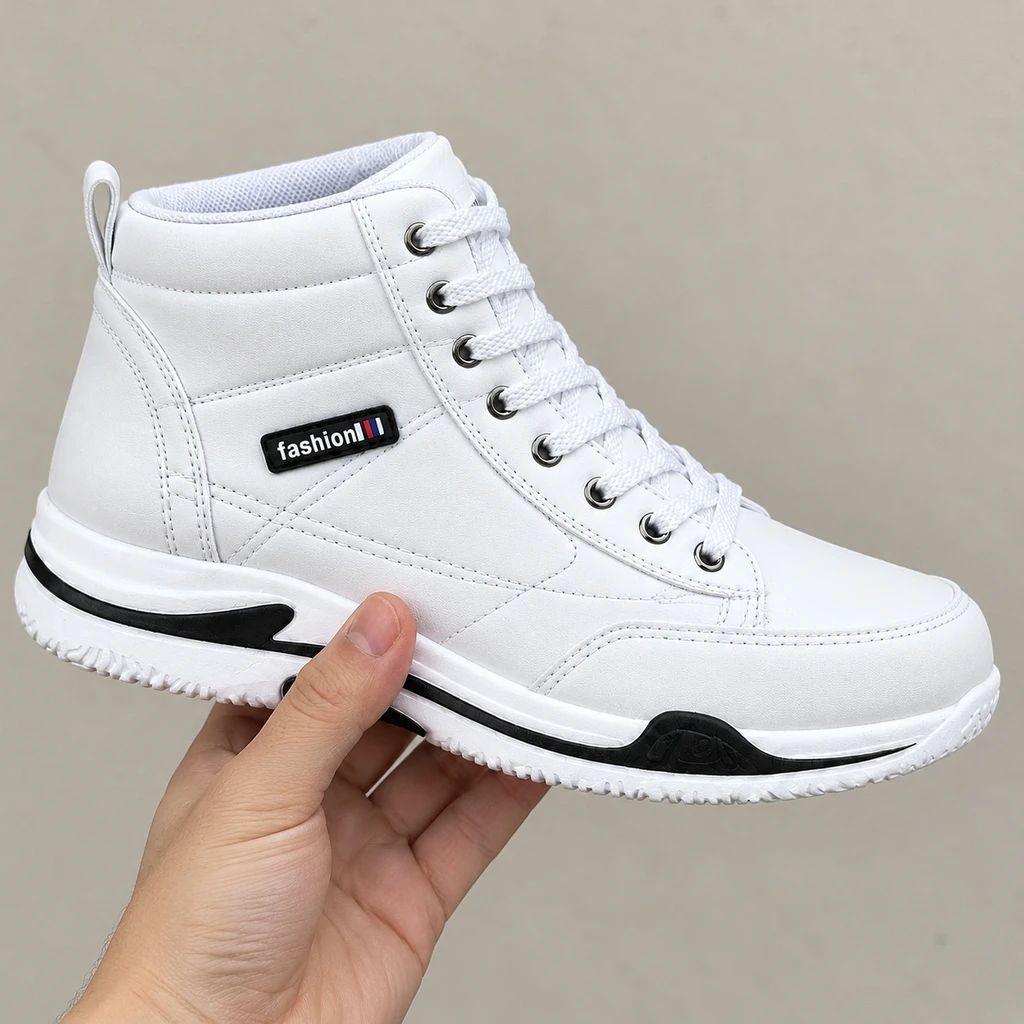 کفش ساقدار مردانه EMTO-سفید