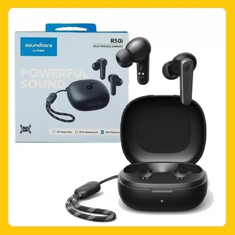 هدفون بلوتوثی انکر مدل SoundCore R50i A3949-مشکی